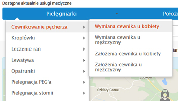 wyszukiwanie zabieg